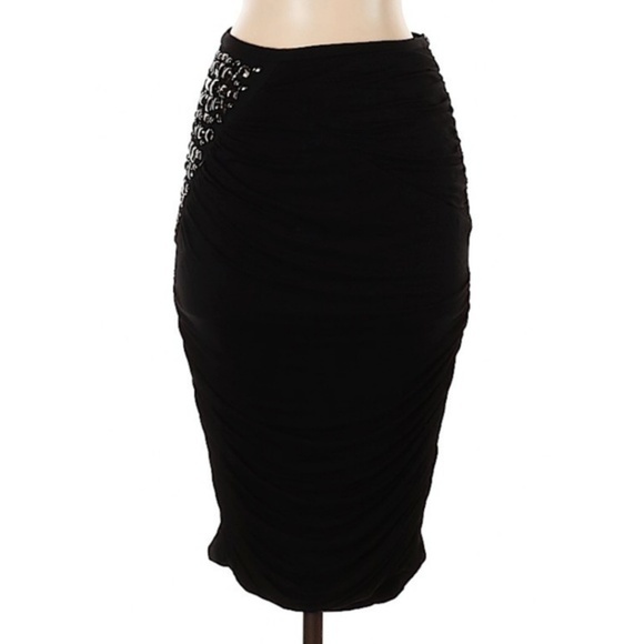2b Rych high waisted black skirt - Picture 1 of 2